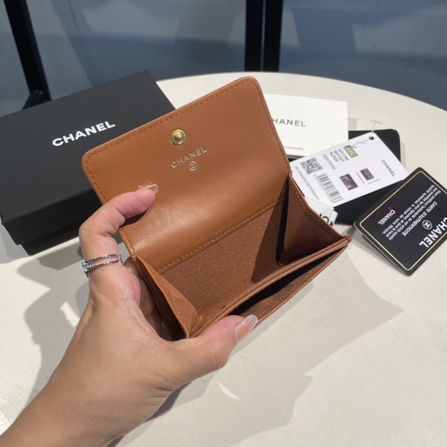 Chanel Brown 19 Wallet