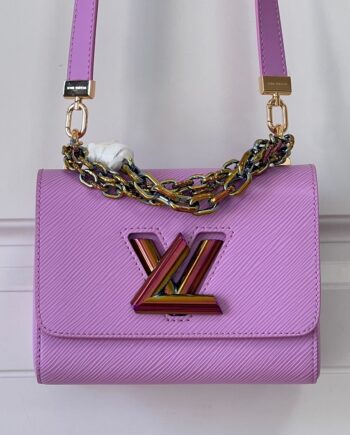 Louis Vuitton M22098 Purple Twist Handbag