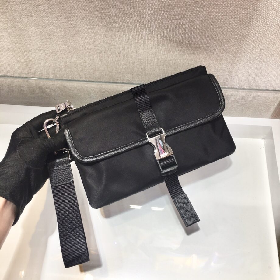 PRADA 2VE011 Black Men'S Clutch