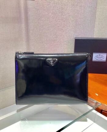 PRADA 2VF030 New Glossy Leather Men'S Bag