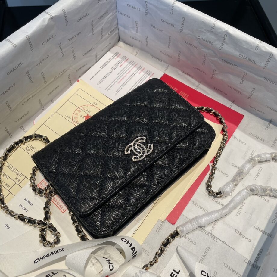 Chanel Rhinestone Series Wallet On Chain