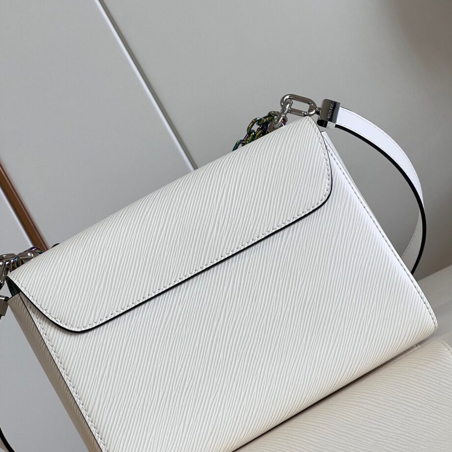 Louis Vuitton M22029 White Twist Medium Handbag