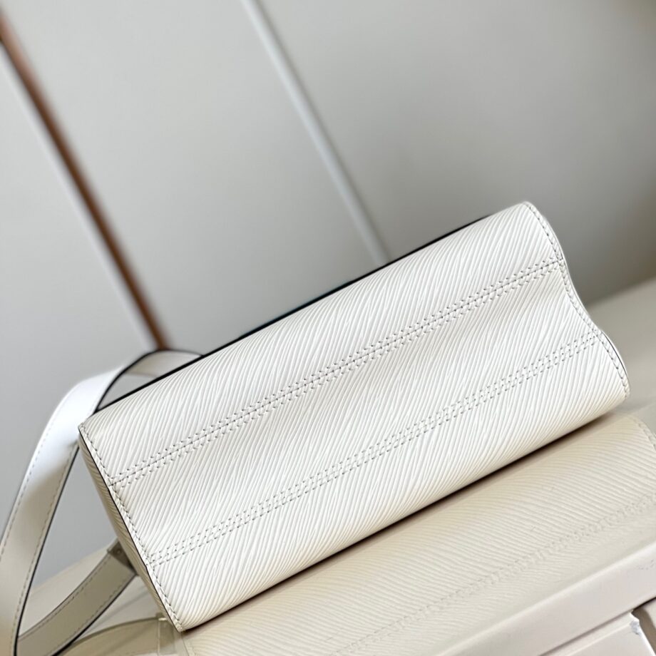 Louis Vuitton M22029 White Twist Medium Handbag