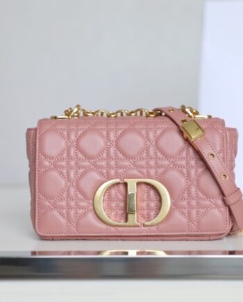 Dior M9241 Pink Small Dior Caro Bag