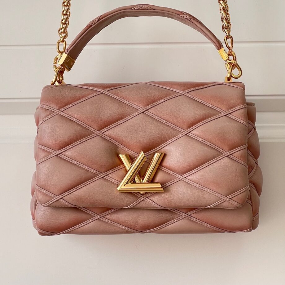 Louis Vuitton M22891 Apricot Twist Nicolas Ghesqui èRe Go-14 Medium Handbag