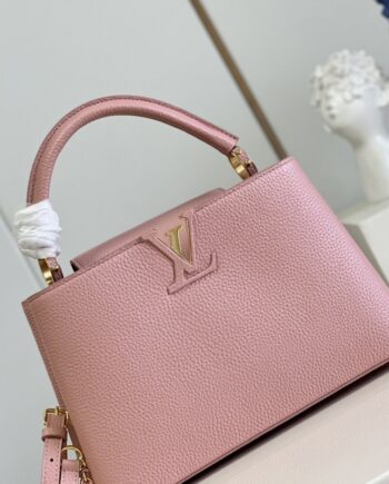 louis vuitton m21103 full leather medium capucines handbag