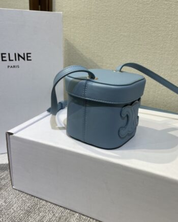 celine boxtriomphe series handbag exquisite bucket bag small square bag