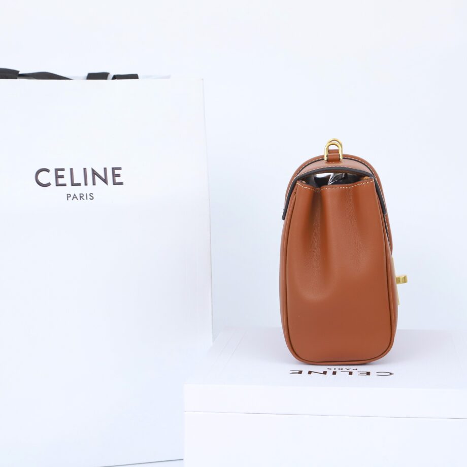 Celine 196853 Tan Teen Soft 16 In Calfskin