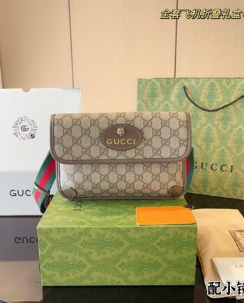 Gucci Tiger Head Waist Bag Versatile Marmont Waist Bag
