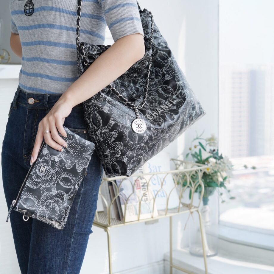 Chanel Medium 23K Limited Edition Camellia 22Bag