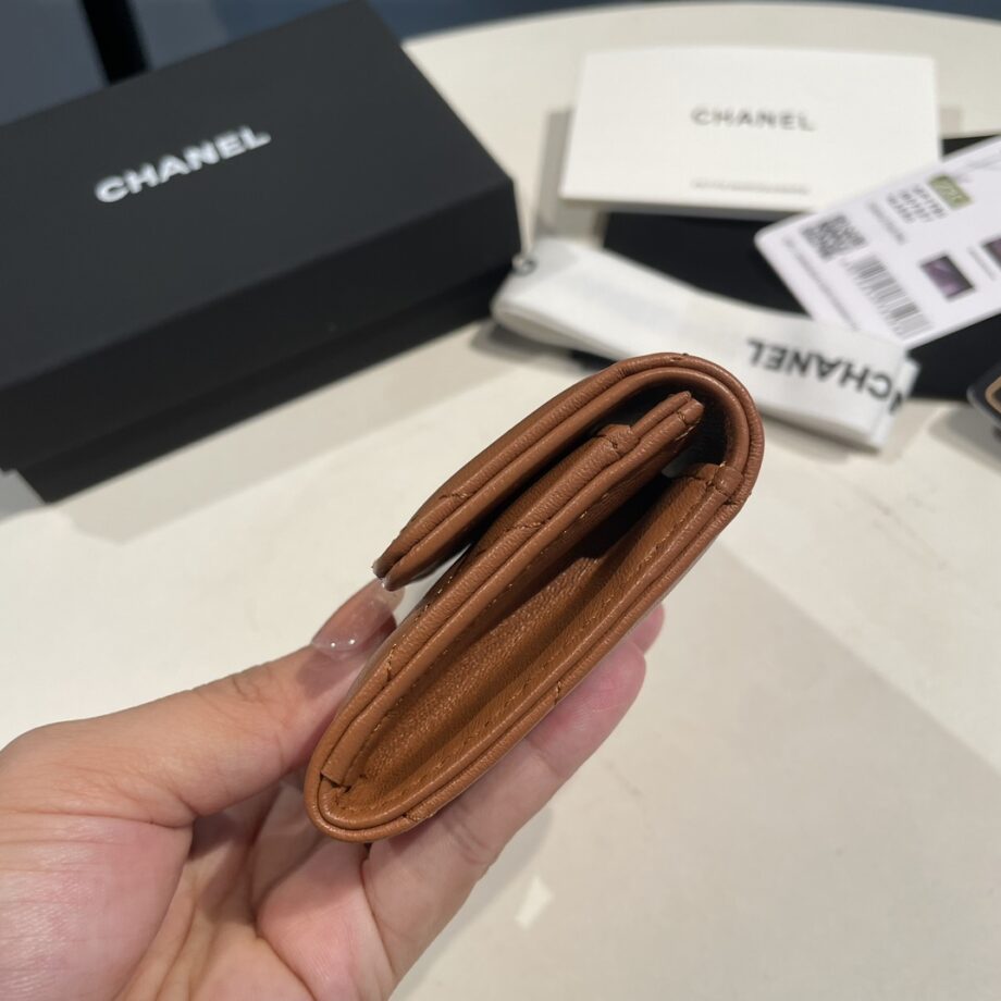 Chanel Brown 19 Wallet