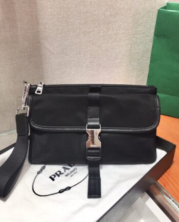 PRADA 2VE011 Black Men'S Clutch