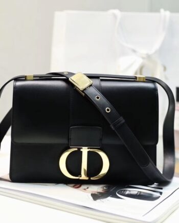 Dior M9203 Black Smooth Calfskin 30 Montaigne Bag