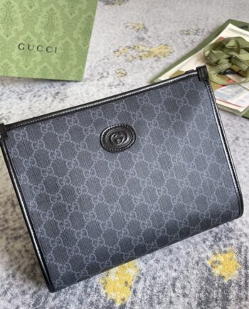 gucci beauty replica case with interlocking g 672956