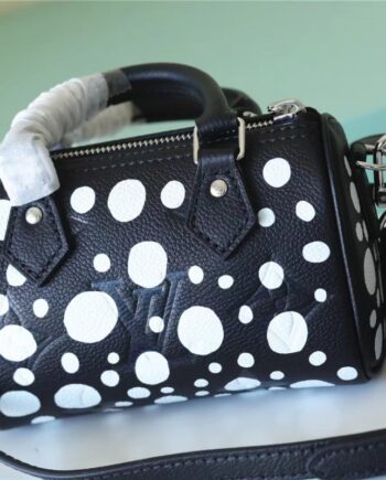 louis vuitton 2023 printed m81910 replica designer handbags black dotted crossbody bag