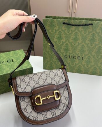 Gucci New 1955 Saddle Bag