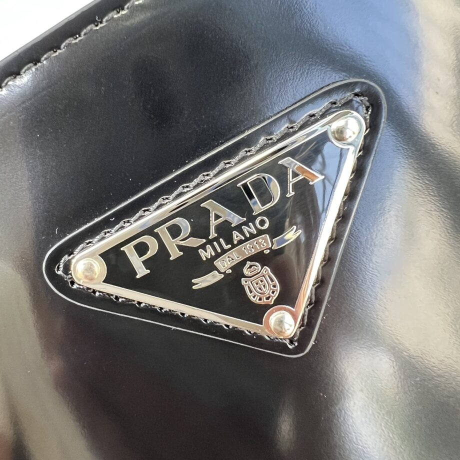 PRADA 1BE059 Black New Bucket Bag