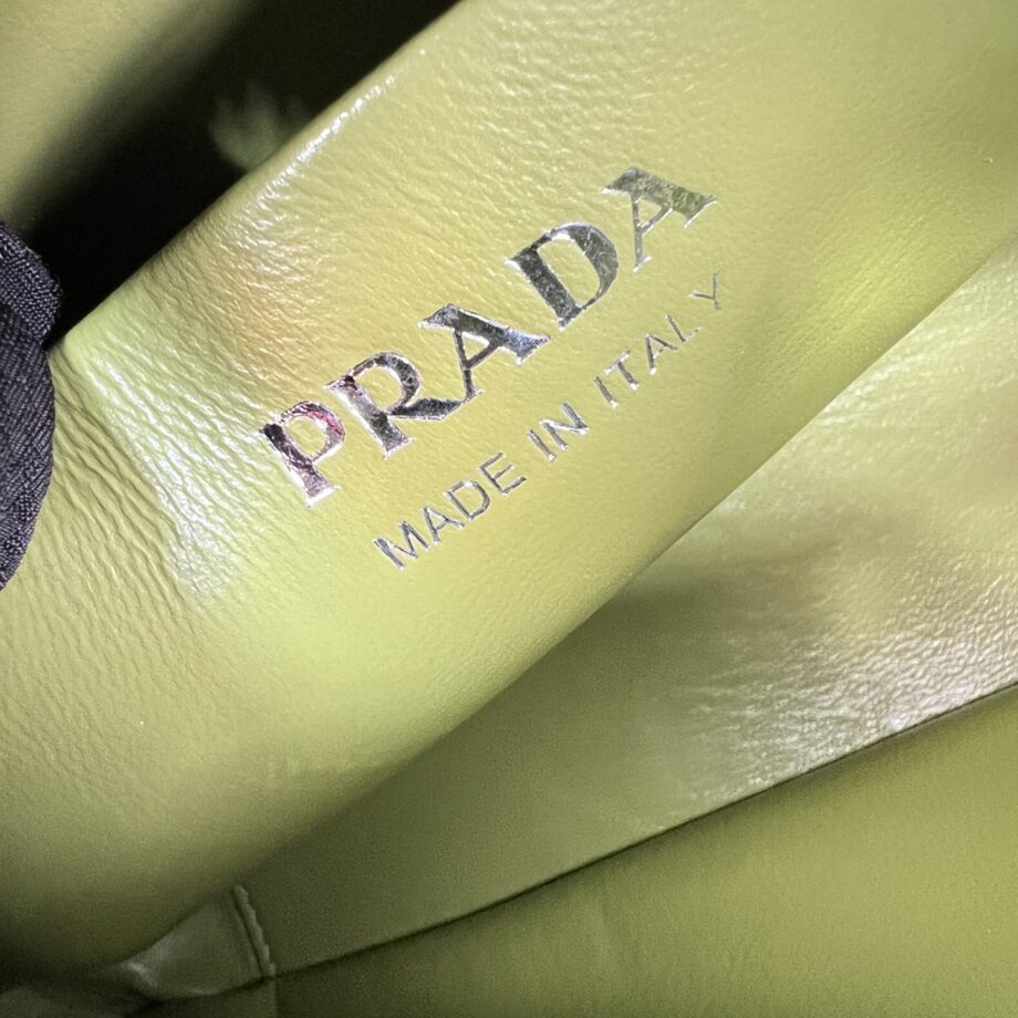 PRADA : 1BA366 Small Brushed Leather Prada Supernova Handbag