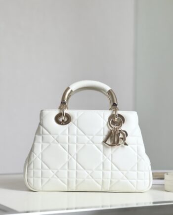 Dior 9522 White Small Size Lady 95.22 Handbag