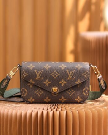 Louis Vuitton M80091 Versatile FéLicie Pochette, The FéLicie Strap & Go