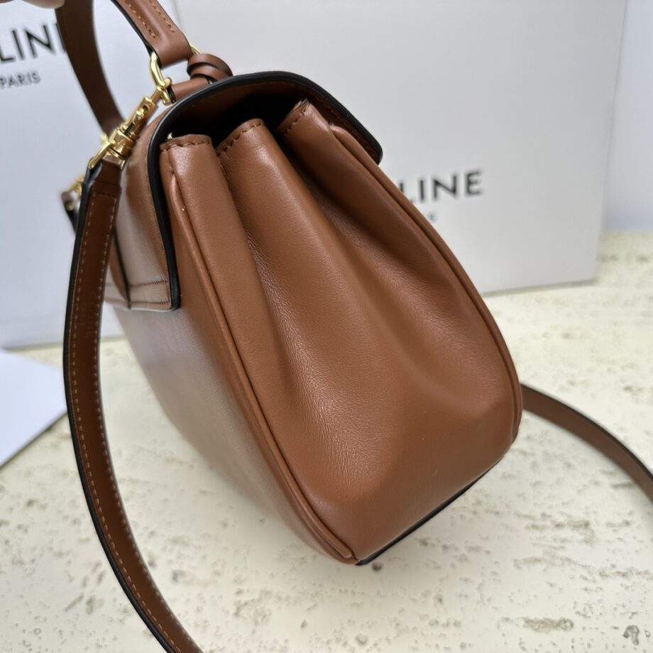 Celine 197983 Mini 16 In Satinated Calfskin