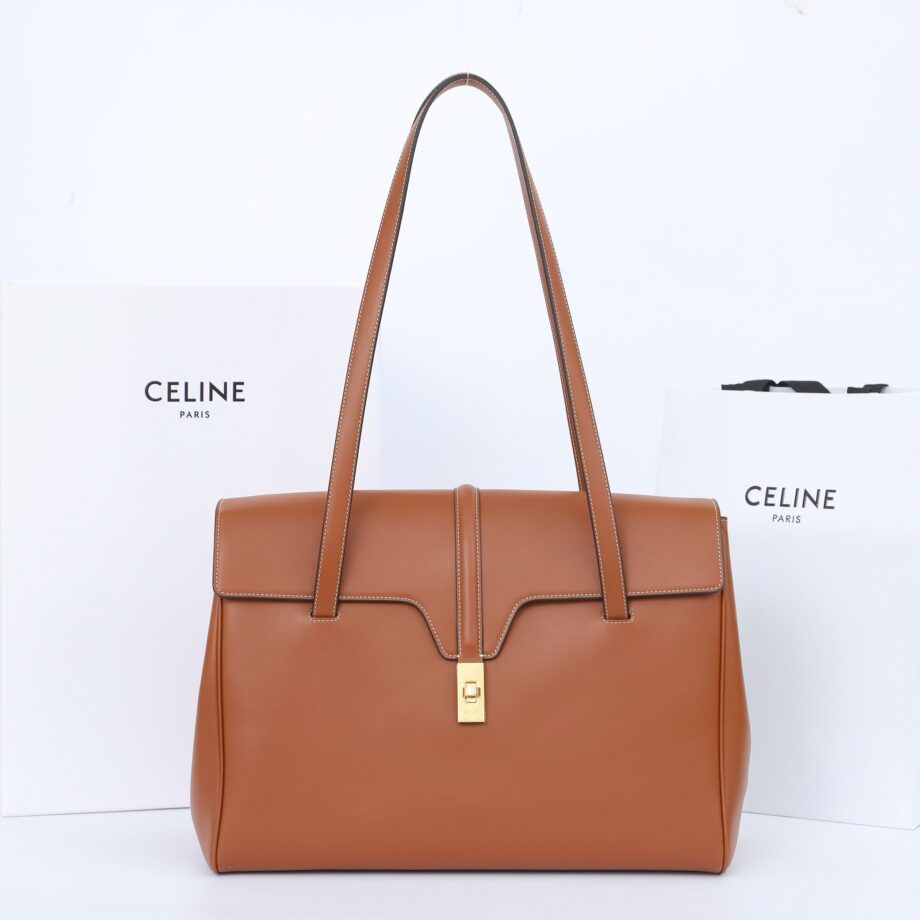 Celine Large Soft 16 Bag In Calfskin