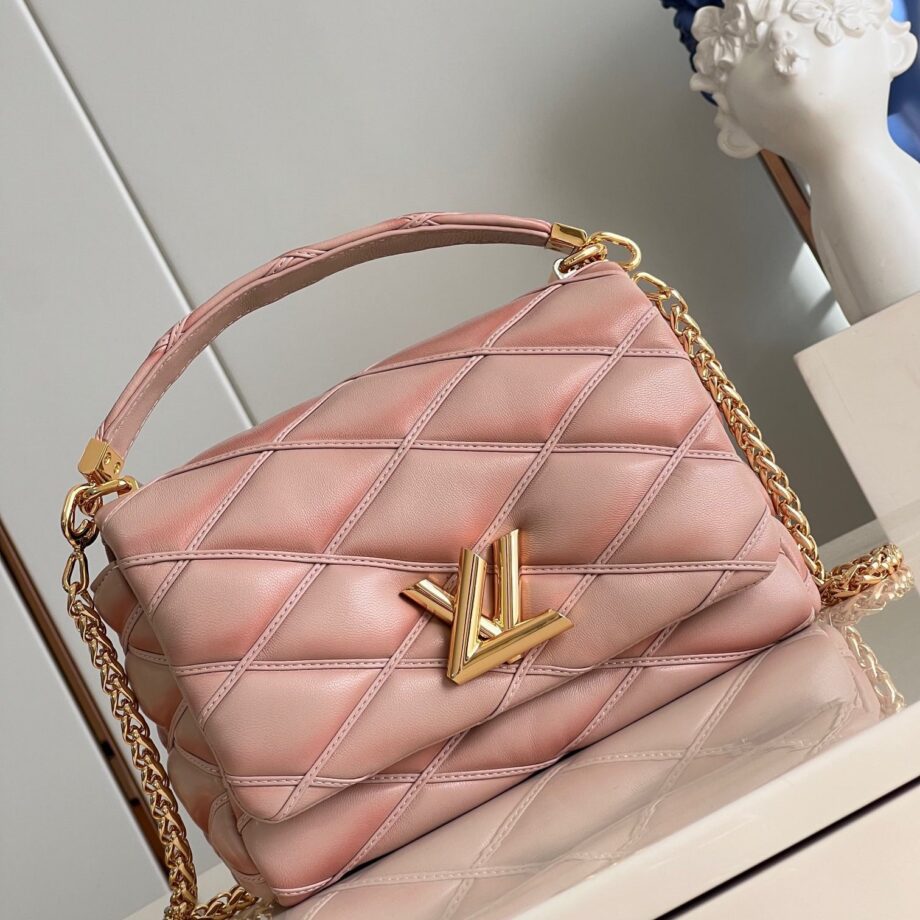 Louis Vuitton M22891 Apricot Twist Nicolas Ghesqui èRe Go-14 Medium Handbag