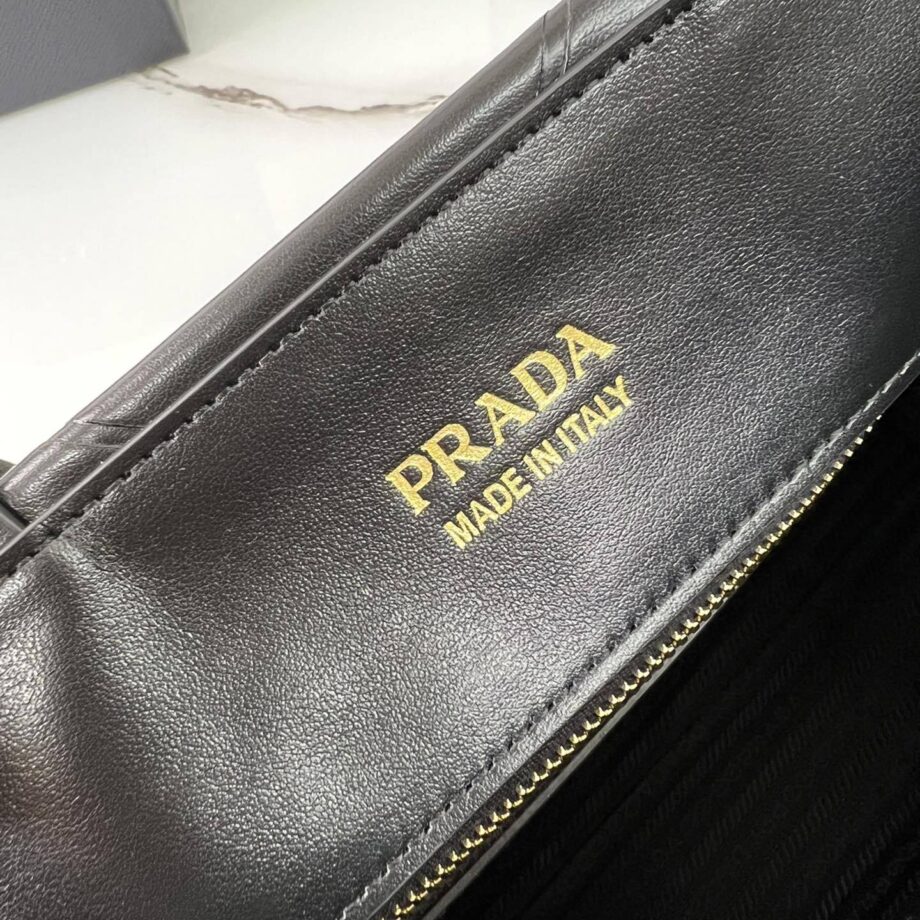 PRADA 1BA378 Medium Leather Prada Symbole Bag With Topstitching