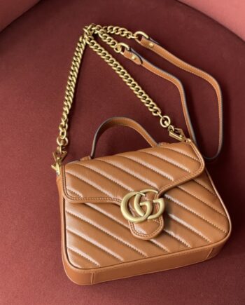 gucci 547268 gg marmont mini top handle bag