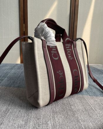 chloe 6051 small woody tote bag